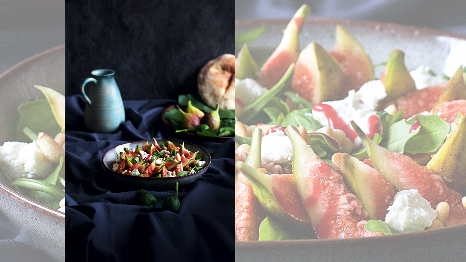 Türkischer Feigensalat mit Ziegenfrischkäse - maxima