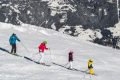 Skifahren Familie