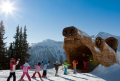 Skifahren Familie