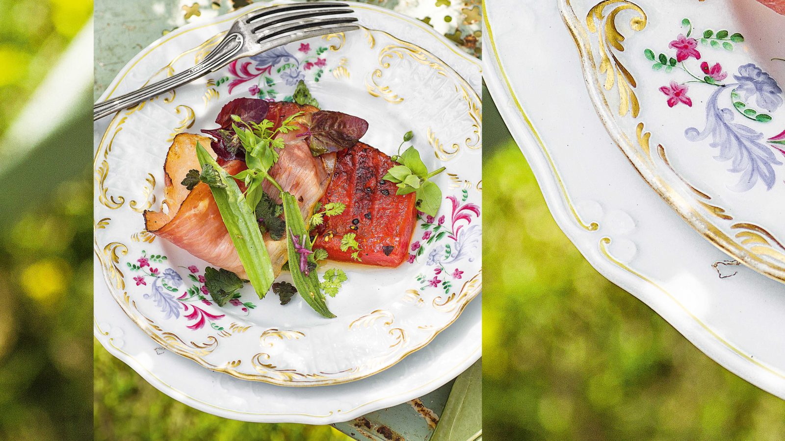 Gegrillte Melone mit Serranoschinken - maxima