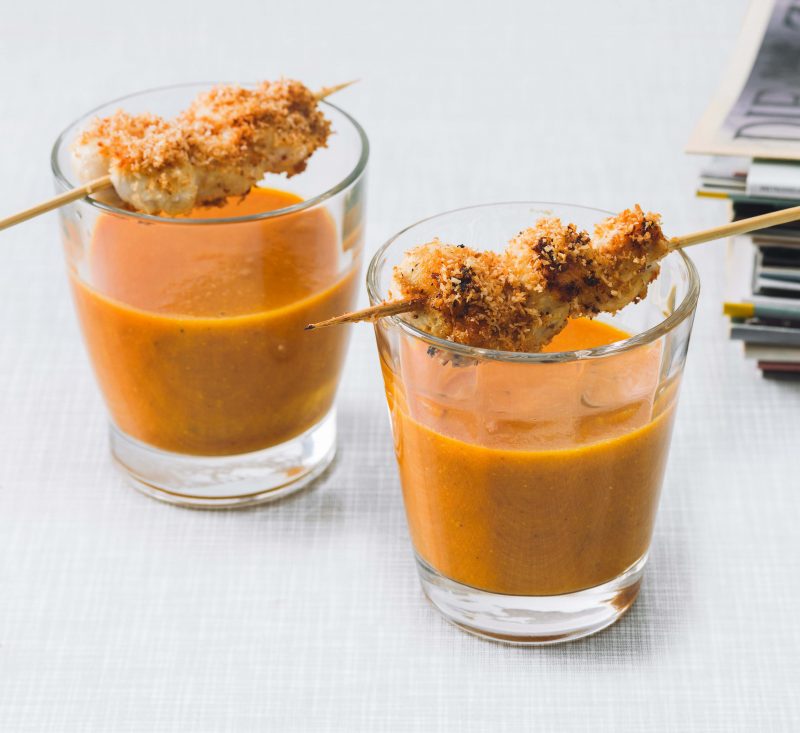 Rote-Linsen-Curry-Suppe